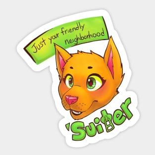 Friendly Neighborhood 'Suiter Sticker